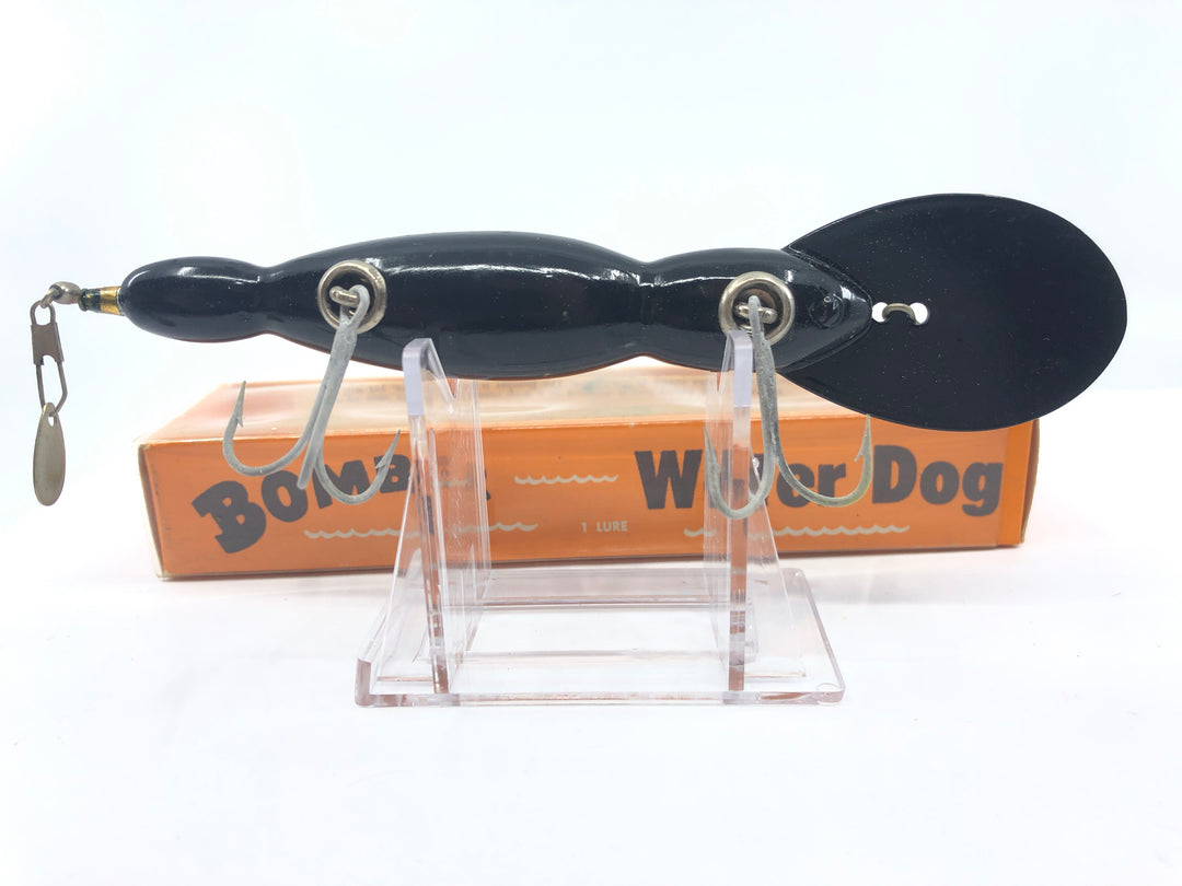 Vintage Wooden Bomber Water Dog 1702 Black with Box