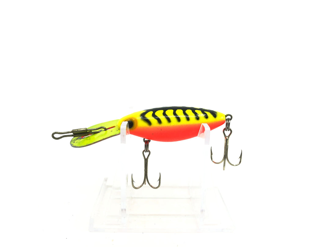 Storm Thin Fin Hot 'N Tot, H Series, H97 Chartreuse/Black Ladder Back/Red Belly Color