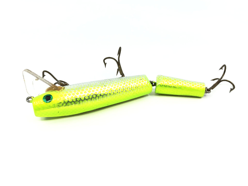 Wiley Jointed 6 1/2" Musky Killer in Yellow Foil Color