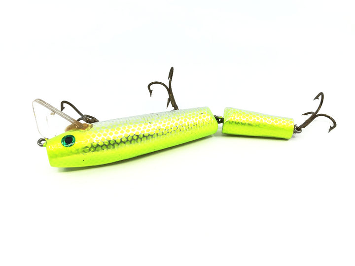 Wiley Jointed 6 1/2" Musky Killer in Yellow Foil Color