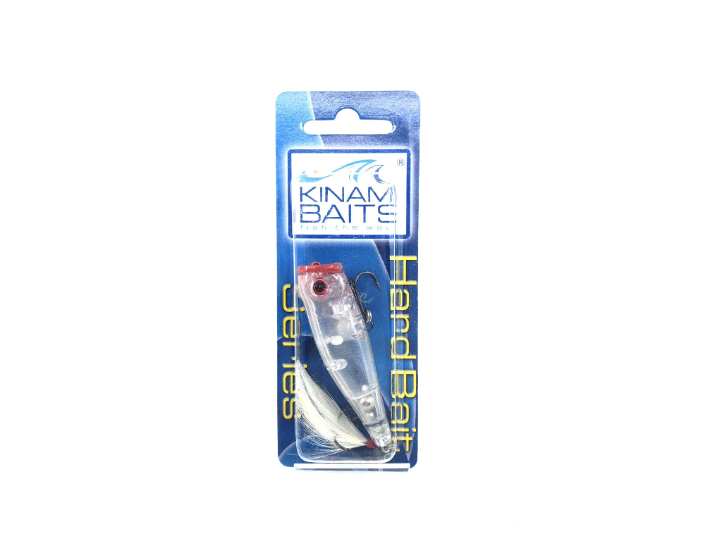 Kinami Baits Spit-N-Splash Clear Color New on Card
