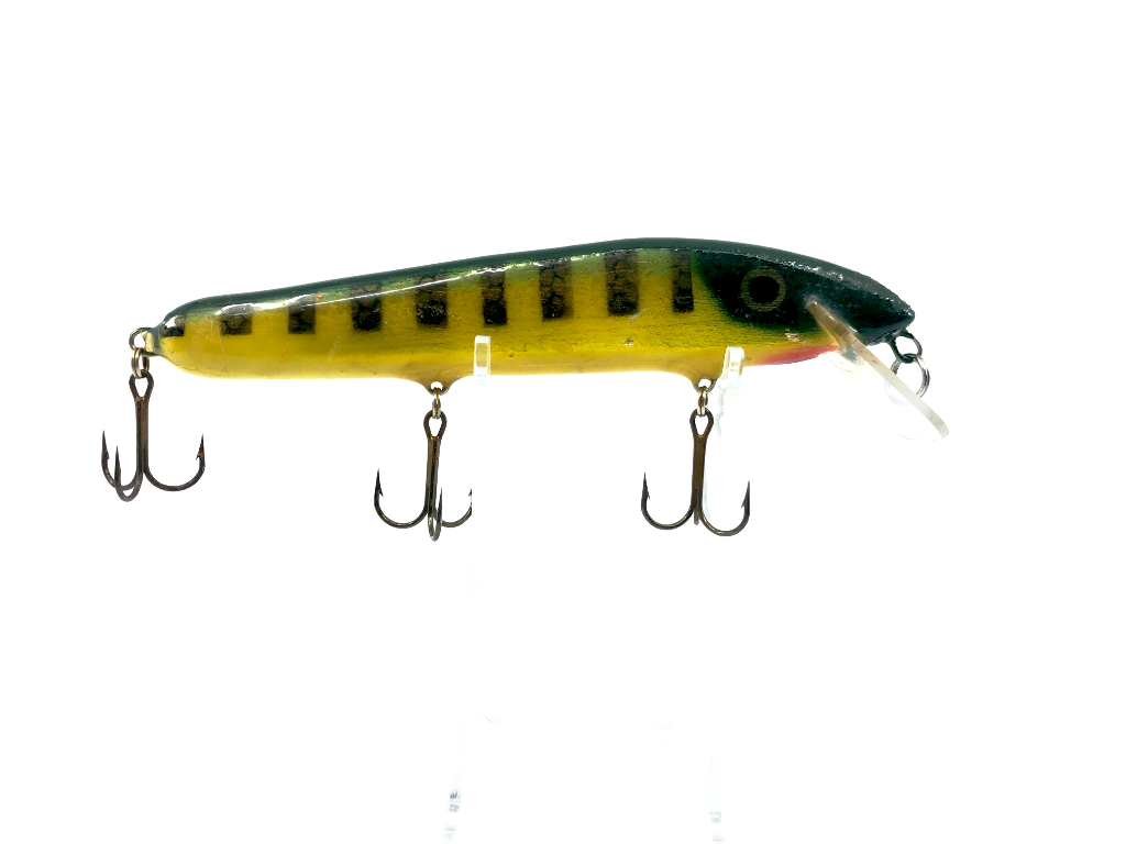 Crane 207 Musky Lure Green Perch Yellow Belly Color