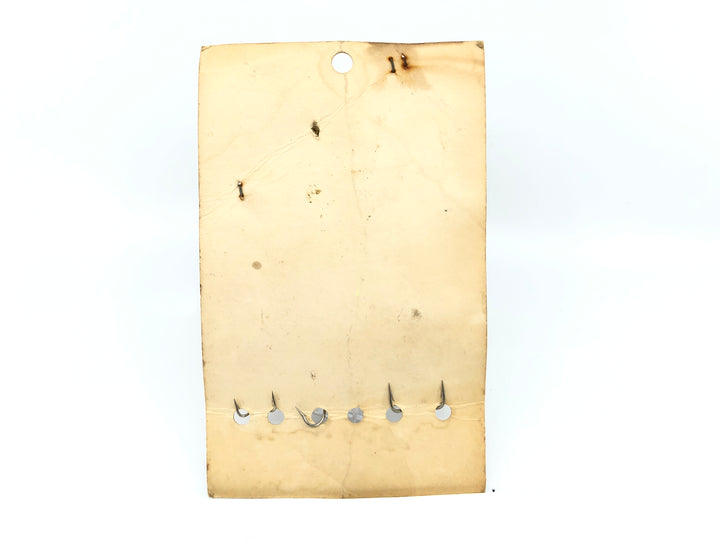 Vintage NEBCO National Expert Bait Co. Aqua Spoons Dealer Card