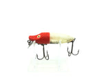 Heddon River Runt Spook Floater Red Head White Body Color