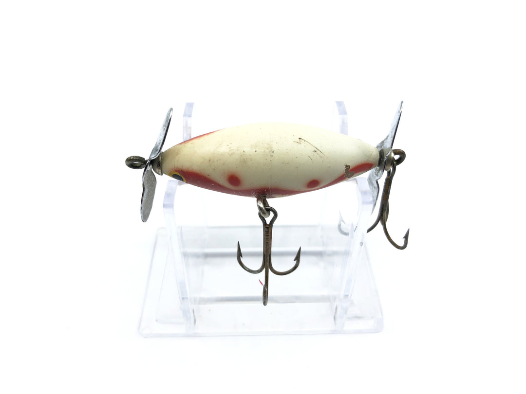 Topwater Prop Lure Red White Waterwave Color