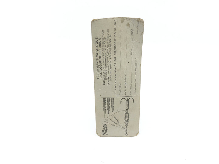 Vintage Breck's Mepps 4 Comet New on Card Old Stock