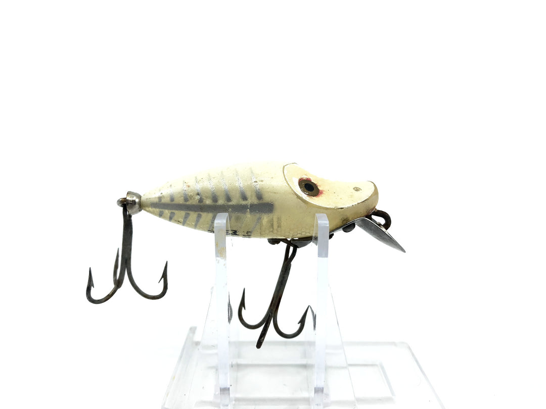 Heddon Midget River Runt Spook 9010 XRW White Shore Minnow Color