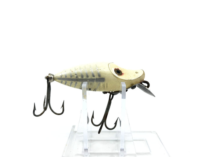 Heddon Midget River Runt Spook 9010 XRW White Shore Minnow Color