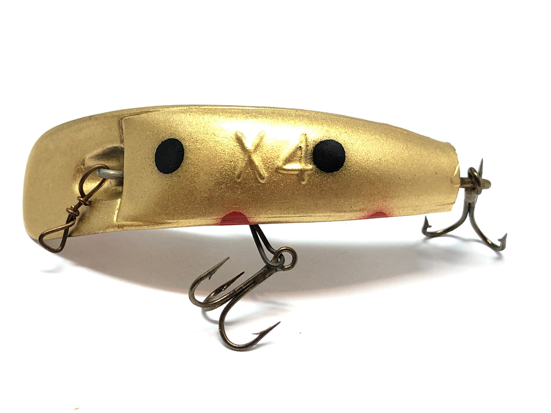Helin Flatfish X4 Gold with Black and Red Spots
