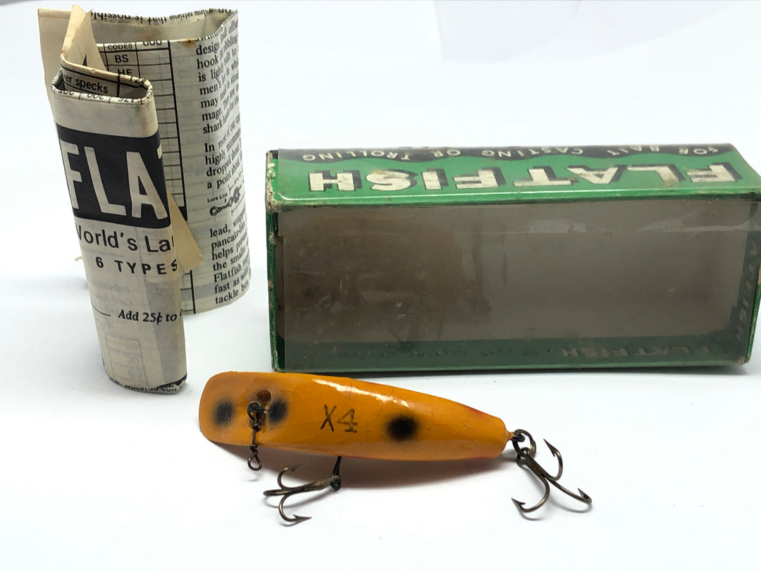 Helin Flatfish X4 LO (Light Orange) with Box