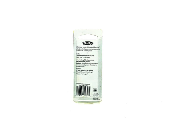 Berkley Frenzy Popper Bull Frog Color, New on Card, Old Stock