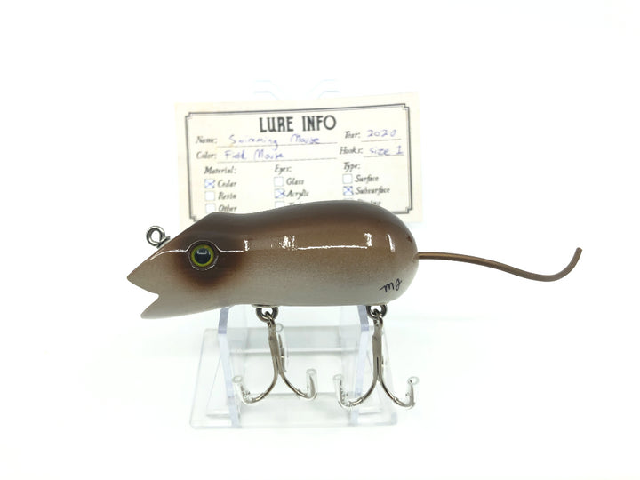 Chautauqua Swimming Mouse in Field Mouse Color 2020