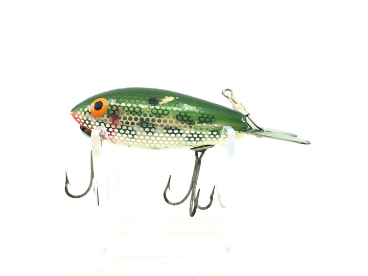 Wooden Bomber 400 Series 483 Metascale Green Back Shad Color
