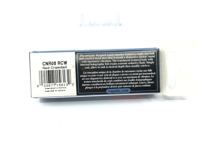 Rapala Clackin' Rap CNR-8 RCW Red Crawdad Color New in Box Old Stock