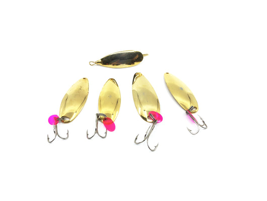 Lot of Four Johnson's Sprites and One Weedless Minnow