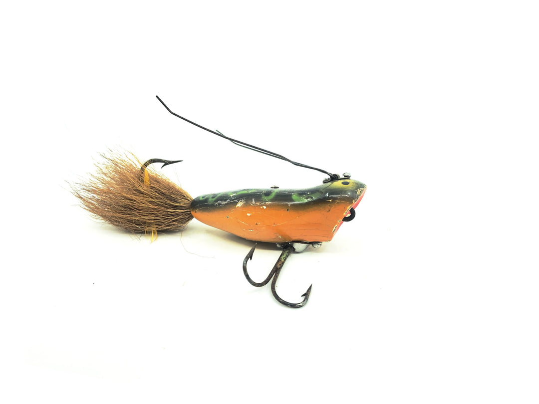 Heddon Wooden Weedless Widow BF Bullfrog Color