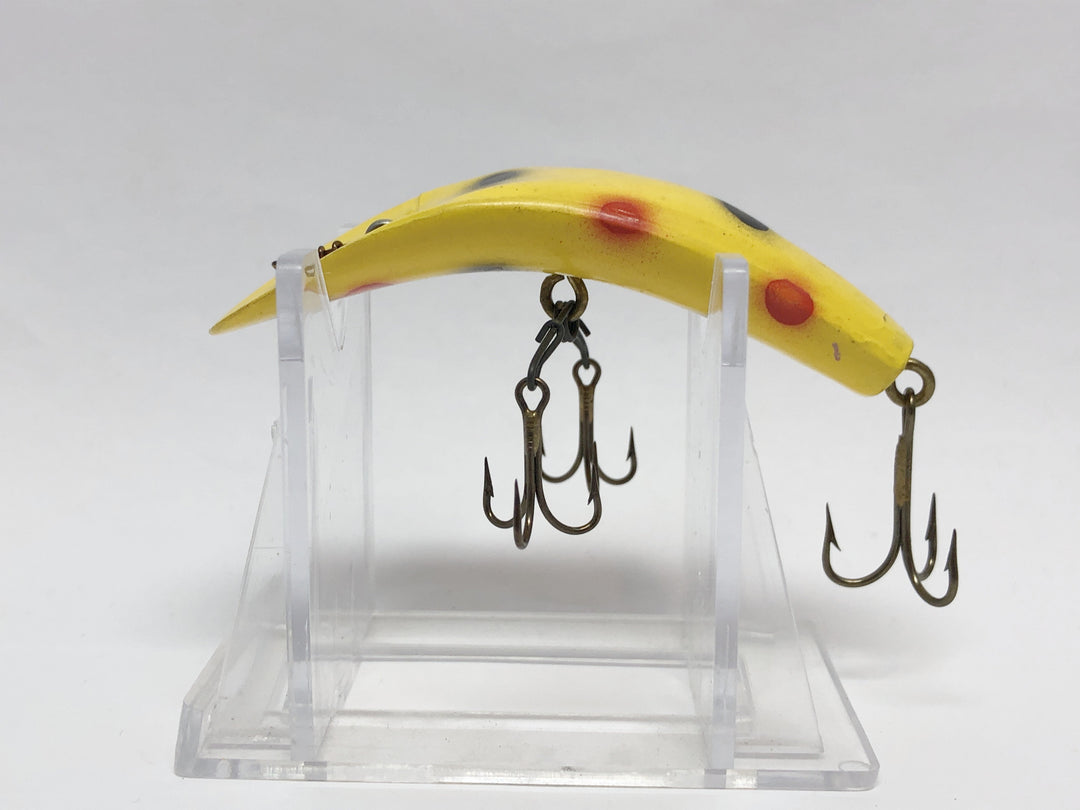 Helin Flatfish X5 Yellow with Red and Black Spots