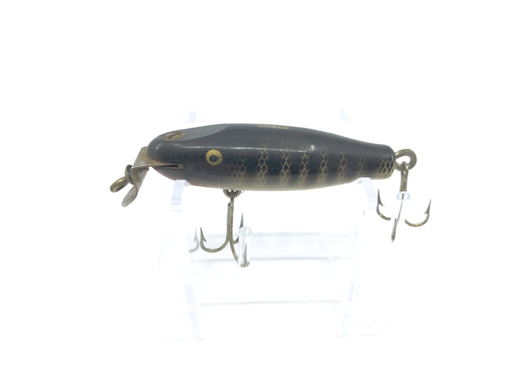 Creek Chub Wooden 9300 Spinning Pikie Black Scale Color 9333