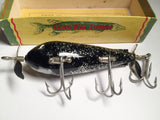 Cisco Kid Topper 1 oz. Musky Killer Black with Silver Glitter #705