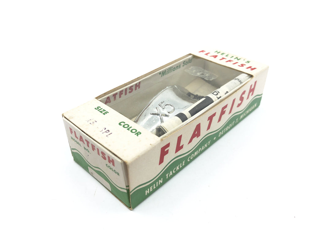 Helin Flatfish X5 SPL Silver Plated in Box