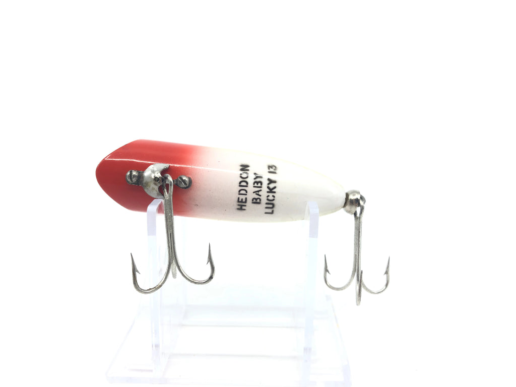 Heddon Baby Lucky 13 JRH Frog Scale Red Head Color
