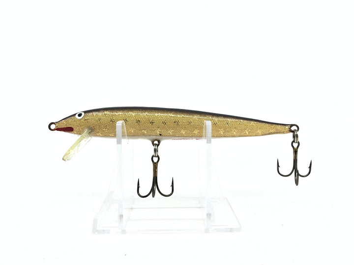 Rapala Floating Minnow F13 Gold Black Back