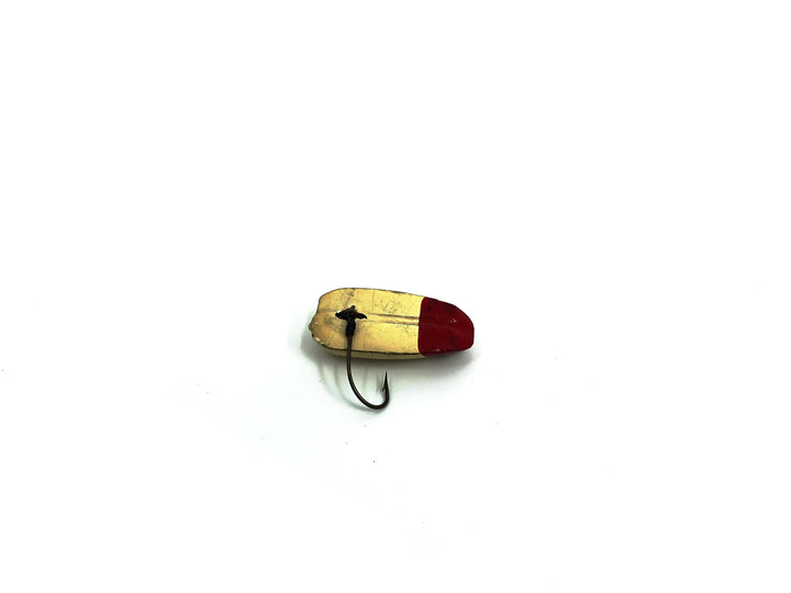 Paul Bunyan Dinky Fly Lure White/Red Head Color