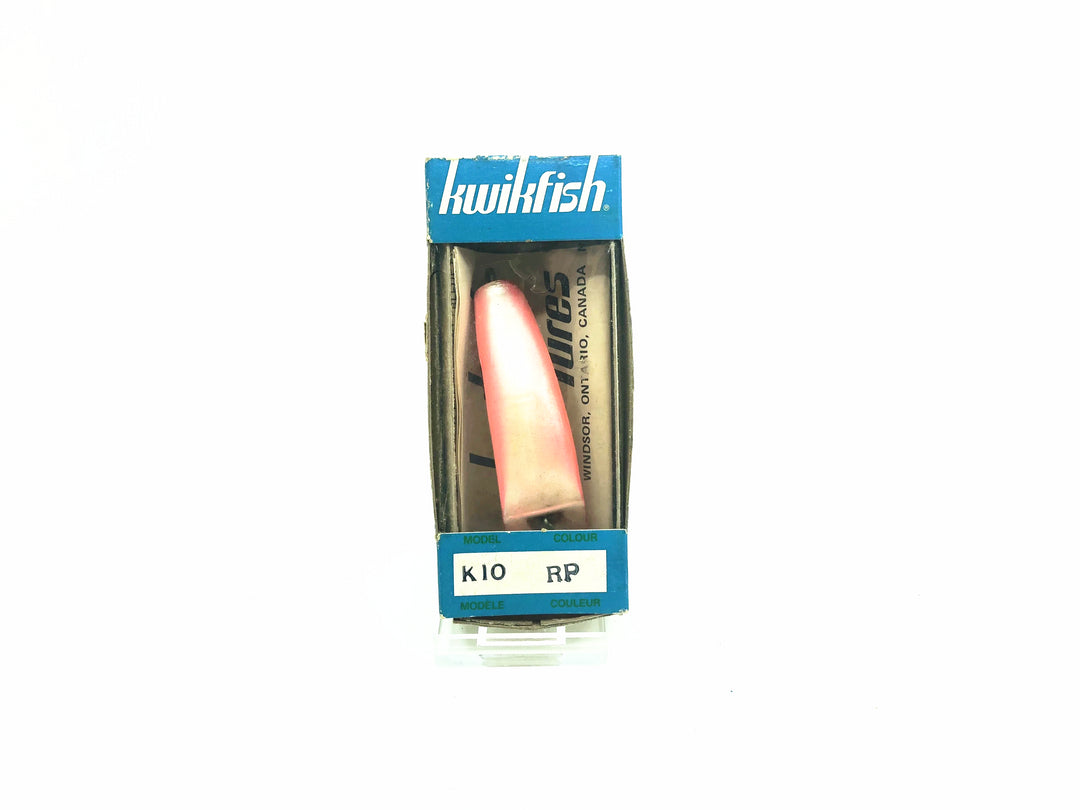 Pre Luhr-Jensen Kwikfish K10 RP Red Pearl Color New in Box Old Stock