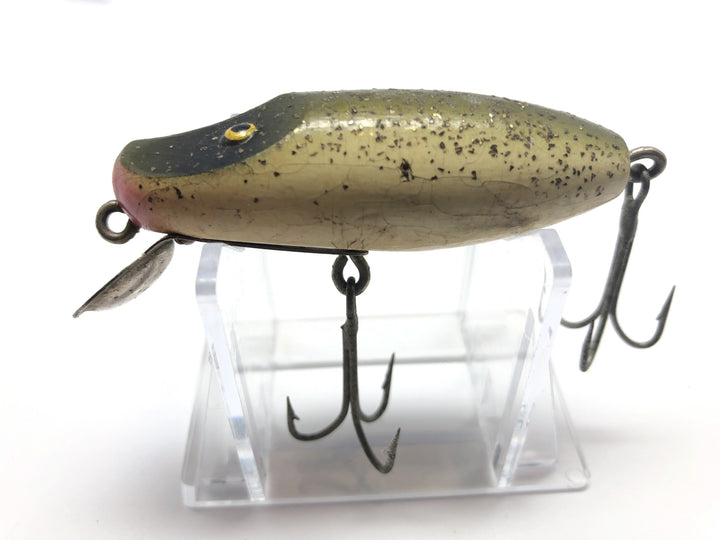 Paw Paw Lippy Joe River Runt Type Lure Olive Color Nice Condition