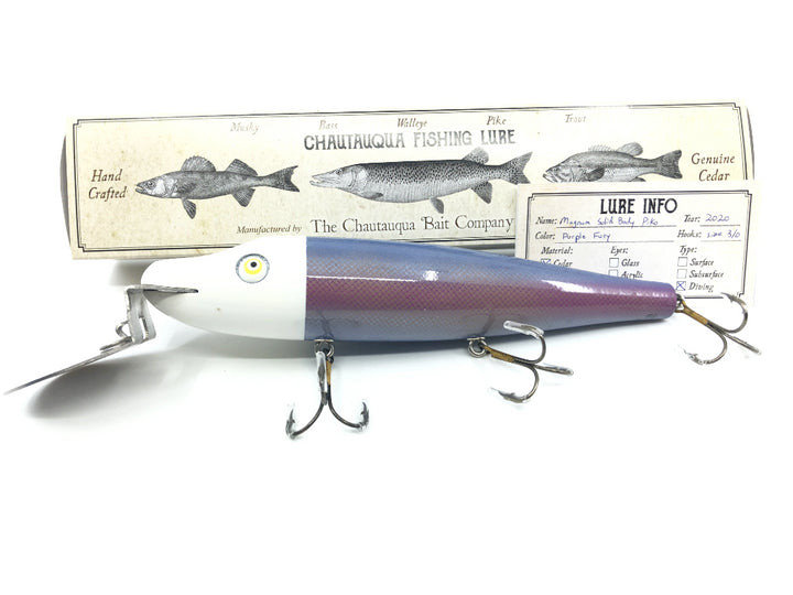 Chautauqua Magnum Solid Body Piko in Purple Fury 2020 Color