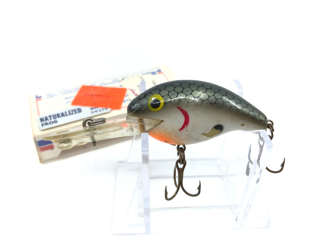 Rebel Crank Ready for Fishing with Naturalized Frog Box