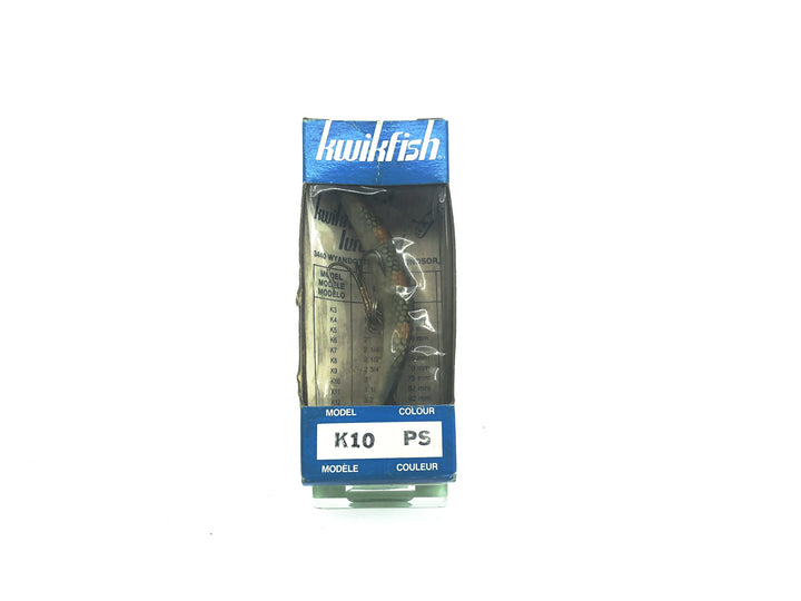 Pre Luhr-Jensen Kwikfish K10 PS Perch Scale Color New in Box Old Stock