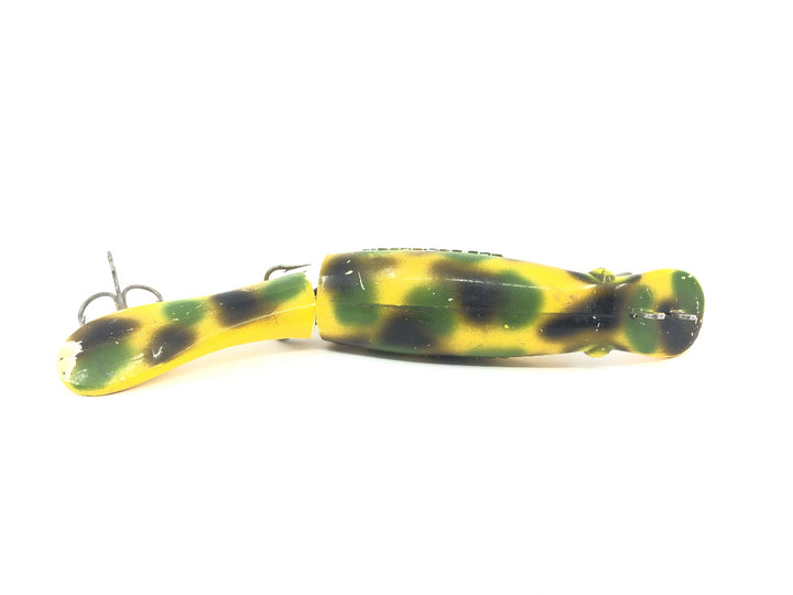 Drifter Tackle The Believer 8" Jointed Musky Lure Yellow and Green Color