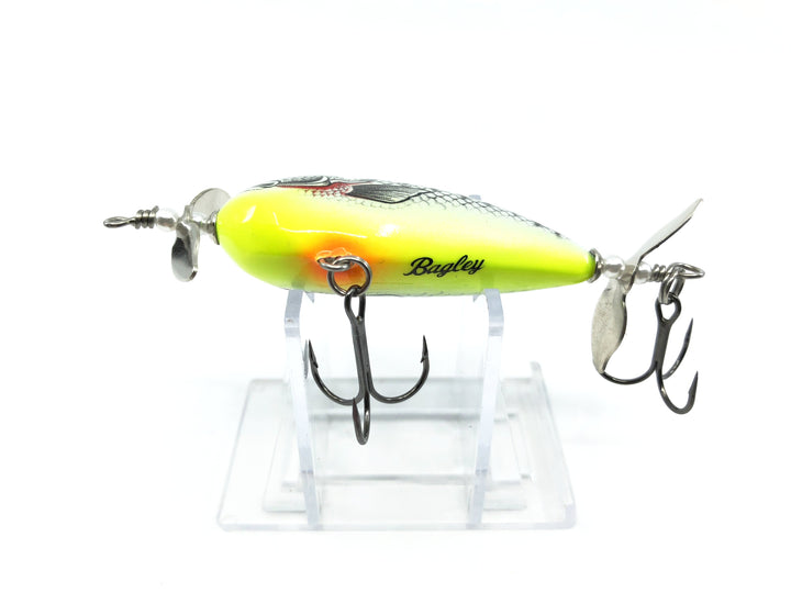 Bagley Pro Sunny B Twin Spin SPBTS07-CBGL Chartreuse Bluegill New on Card Special