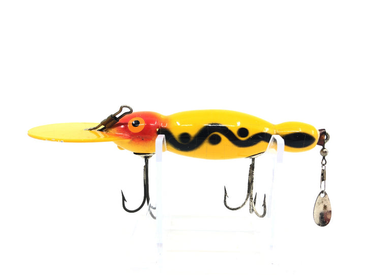 Bomber Wooden Water Dog Color #57 Yellow Black Shadow Stripe