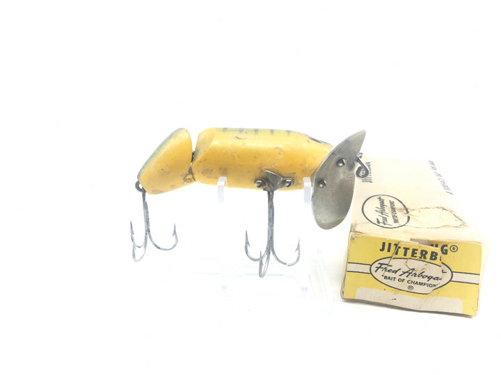 Arbogast Big Jointed Jitterbug Perch Color with Box
