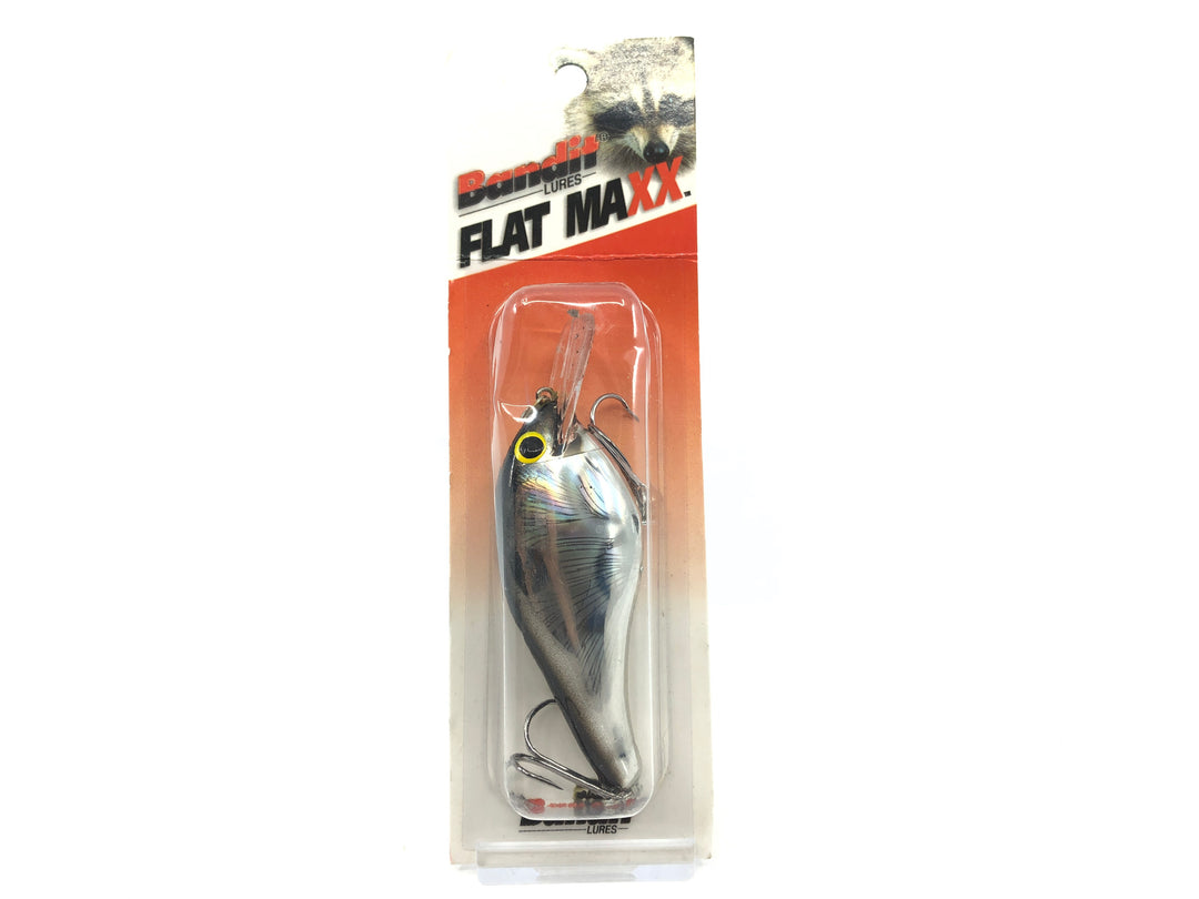 Bandit Flat Maxx Shallow Chrome Black Back Color FMS131 New on Card