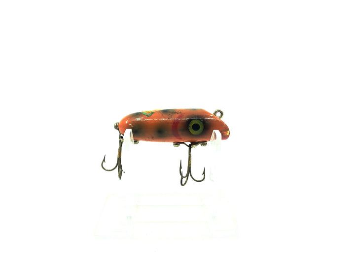 South Bend Midge-Oreno Orange/Black Spots Color