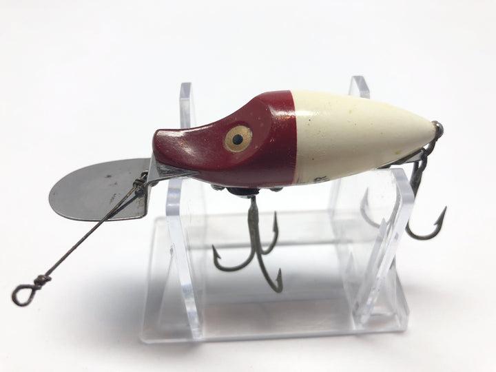 Heddon Go Deeper River Runt Red White