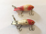 Bomber Lures Lot of 2 Wooden Lures