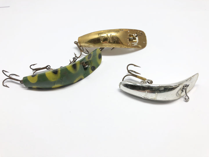 Three Helin Flatfish X4, F7 and X4
