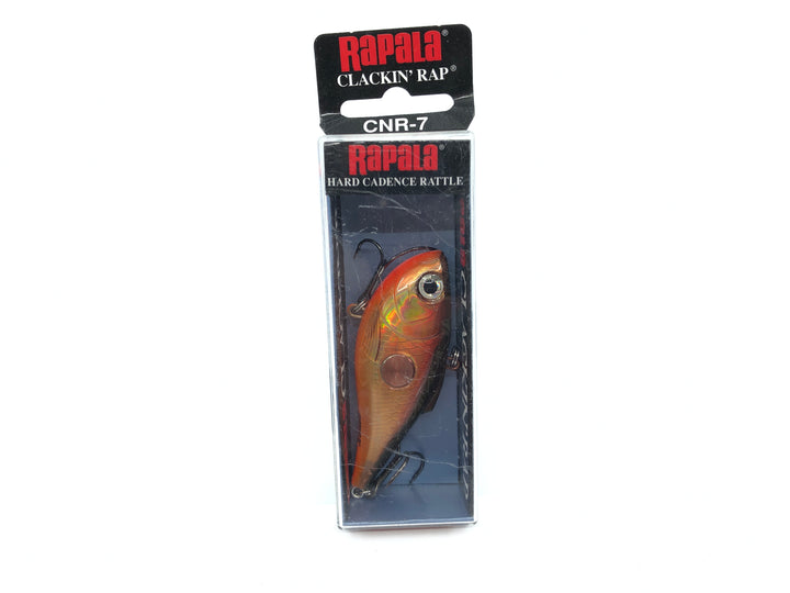 Rapala Clackin' Rap CNR-7 RUCW Rusty Crawdad Color New in Box Old Stock