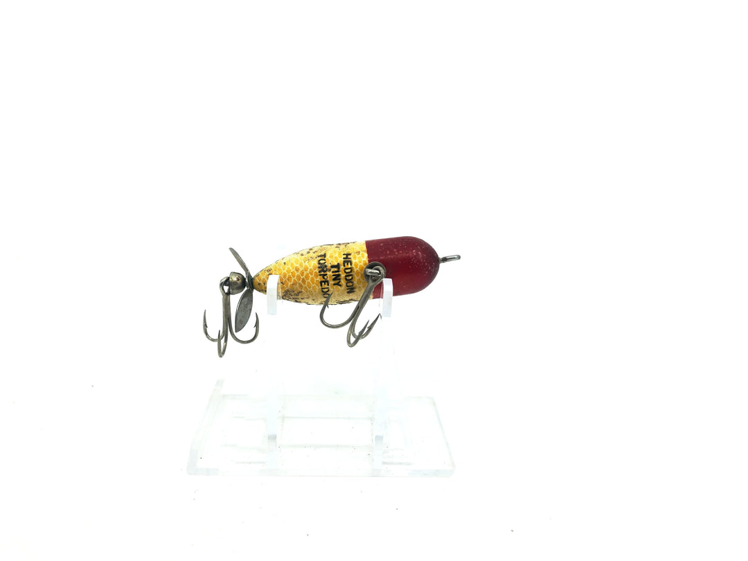 Heddon Tiny Torpedo RHF Red Head Flitter Color