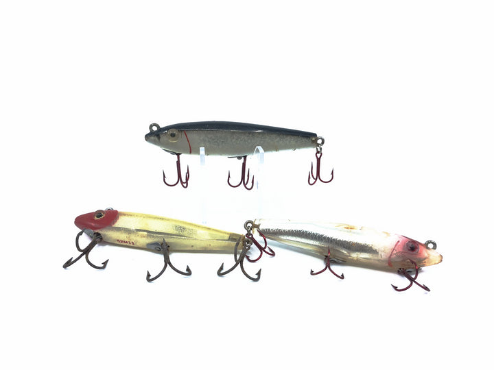 Three L & S Mirrolures Assorted Colors