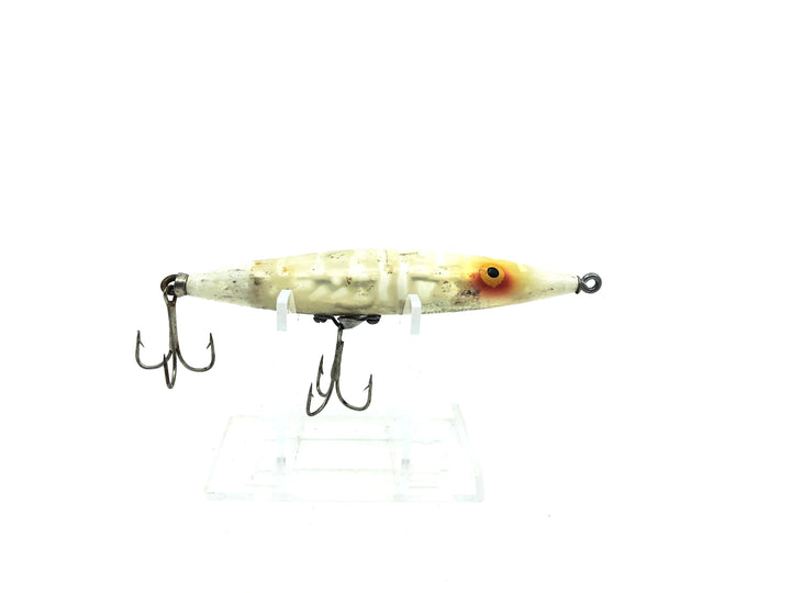 Heddon Dying Flutter White Color.