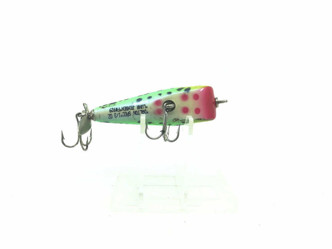 Luhr-Jensen Dalton Special Wooden Lure, Baby Bass Color