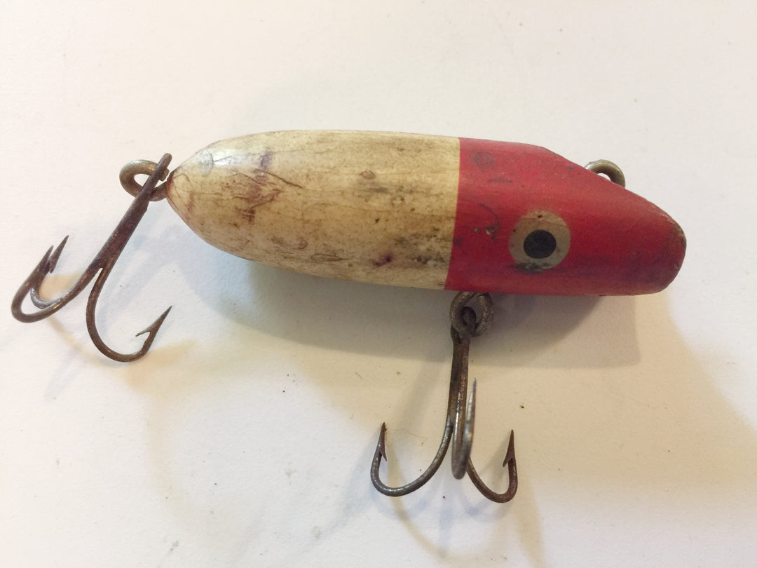 Bass Oreno Type Bait Smaller Red and White