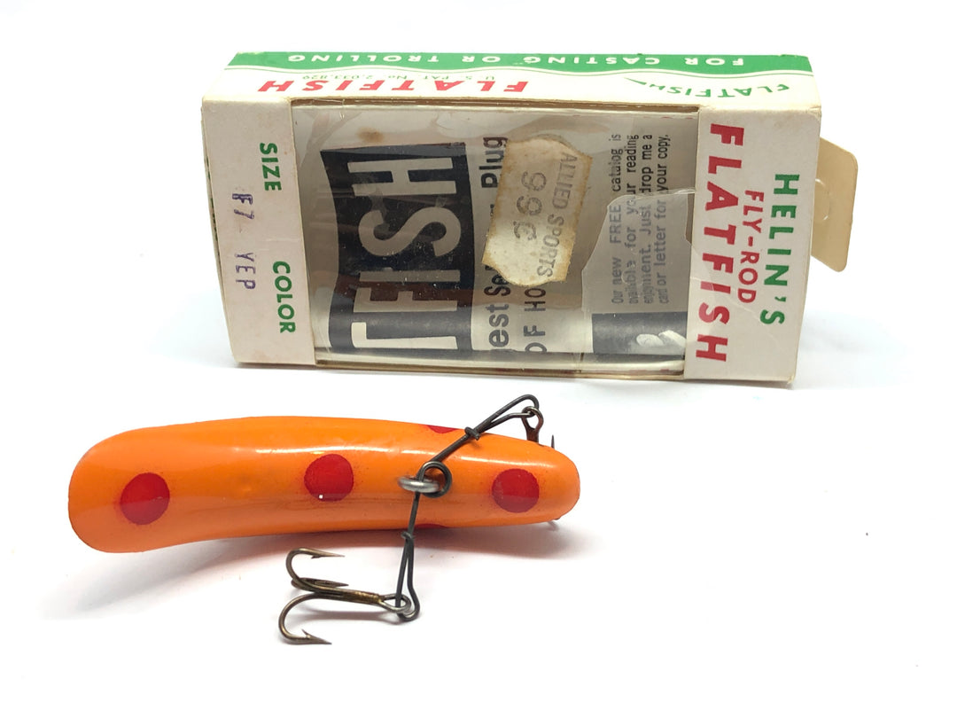 Helin Flatfish F7 OR (Orange) with Box