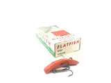 Vintage Helin Flatfish Orange Color with F3 PS Box