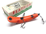 Vintage Helin Flatfish T4 OR Orange Color with Box and Paperwork
